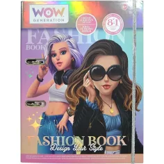 WOW Generation: Мода и стил стикерна кукла и занимателна книжка