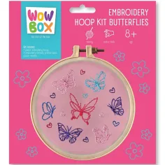 WowBox: Комплект за бродиране - Пеперуди изображение 1