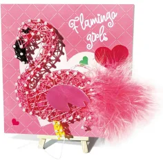 WowBox: LED Светеща Конструкция - Фламинго изображение 2