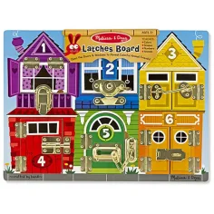 Заключалки и резета развиваща играчка - Melissa & Doug изображение 1