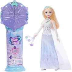 Замръзналото кралство: Изненада с ледени кристали - Елза кукла - Mattel