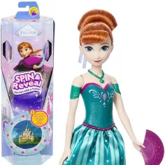 Замръзналото кралство: Магическа изненада с кукла Анна и вентилатор - Mattel