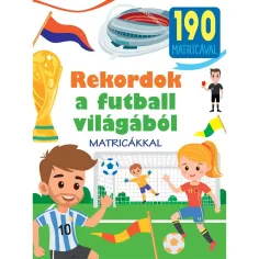 Записки от света на футбола с образователни книги и стикери
