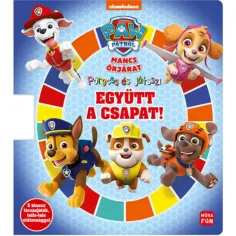 Завърти и играй! - Заедно в екипа! Paw Patrol занимателна книга