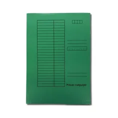 Зелен папка с ластик A/4 230g