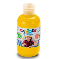 Жълта темпера 250ml - Carioca