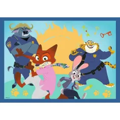 Zootropolis 2 - 4 в 1 35-48-54-70 части пъзел - Trefl изображение 4