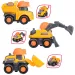 ABC Builder Team: Строителна машина в различни варианти - Simba Toys изображение 2