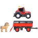 ABC Massey транспортен трактор с кон - Simba Toys изображение 5