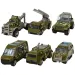 Army Die-Cast: Военен комплект от 6 малки коли изображение 2