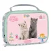 Ars Una: Cute Animals Tea party котешка термо чанта за обяд 20x14x6,5cm