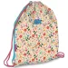 Ars Una: Flower Power цветен спортен сак, спортен сак 32x42cm