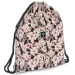 Ars Una: Flowery Pink цветен тинейджърски спортен сак, спортна чанта 37,5x46см
