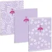 Ars Una: Soft Touch Purple Spring тетрадка с допълнителни телчета, точки A/4
