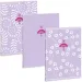 Ars Una: Soft Touch Purple Spring тетрадка с допълнителни телчета, бели листове A/4