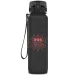 Ars Una: Тъмен сив BPA-безопасен мотивационен бутилка 1000ml изображение 1