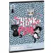 Ars Una: Think Pink тетрадка със сладко коте за 3. клас, с редове, 32 листа, A/5 изображение 1