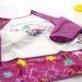 Ars Una: Водоустойчива престилка за рисуване с дълги ръкави - Pink Splash изображение 3
