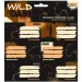 Ars Una: Wild in the dark опаковани етикети за тетрадки с лъвове 3x6 бр.