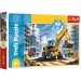Багер-трактор 60 бр. пъзел - Trefl изображение 1