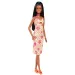 Barbie: Fashionista стилна кукла с карирана рокличка с флорален десен - Mattel изображение 2