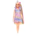 Барби кукла с котешка рокля и модни кичури комплект - Mattel изображение 2
