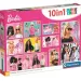 Barbie 10в1 пъзел комплект - Clementoni
