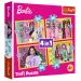 Barbie 4 в 1 пъзел - Trefl