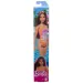 Barbie Beach кукла в цветен, цветен десен бански - Mattel изображение 1