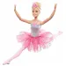 Barbie®: Блестяща дъгова балерина с руса коса и светлина - Mattel изображение 3