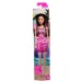 Barbie Chic кукла с кафяви коси в розова рокля - Mattel изображение 1