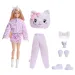 Barbie: Cutie Reveal изненадваща кукла - Котка - Mattel изображение 2