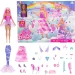 Barbie Dreamtopia Адвентен календар с 24 изненади - Mattel изображение 2
