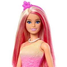 Barbie Dreamtopia: Принцеса кукла в розова рокля с пеперуди - Mattel изображение 4