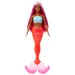 Barbie Dreamtopia: Русалка кукла с розови коси и коралови перки - Mattel изображение 2