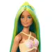 Barbie Dreamtopia: Русалка кукла с синя коса и перка - Mattel изображение 3