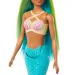 Barbie Dreamtopia: Русалка кукла с синя коса и перка - Mattel изображение 4