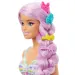 Barbie Dreamtopia: Вълшебна прическа русалка кукла 2024 - Mattel изображение 4