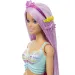 Barbie Dreamtopia: Вълшебна прическа русалка кукла 2024 - Mattel изображение 5