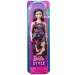 Barbie Fashionista Приятелки стилна модна кукла с рокля с звезден мотив - Mattel изображение 1