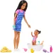 Barbie кукла с рокля на сърца - Mattel изображение 4