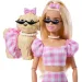Barbie: Моден дует с домашен любимец комплект за игра в розов цвят - Mattel изображение 3