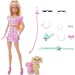 Barbie: Моден дует с домашен любимец комплект за игра в розов цвят - Mattel изображение 4