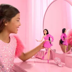 Barbie: Модерни приятелки - Кукла с черна коса - Mattel изображение 3