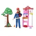 Barbie: Пожарна станция комплект за игра - Mattel изображение 7