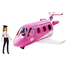 Barbie: Сънлив самолет с пилот Барби - Mattel изображение 1