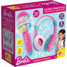 Barbie Sound Your Style комплект с слушалки и микрофон - Lisciani изображение 1