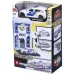 Bburago city - Audi A6 полицейска кола и полицейски участък 1 /43 изображение 1