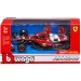 Bburago: Ferrari SF-25 F1 състезателен автомобил метален автомобилен модел 1/43 (Шарл Леклер #16) изображение 1