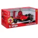 Bburago: Ferrari SF23 F1 състезателен автомобил метален автомобилен модел с пилот 1/24 (Шарл Леклер #16) изображение 1